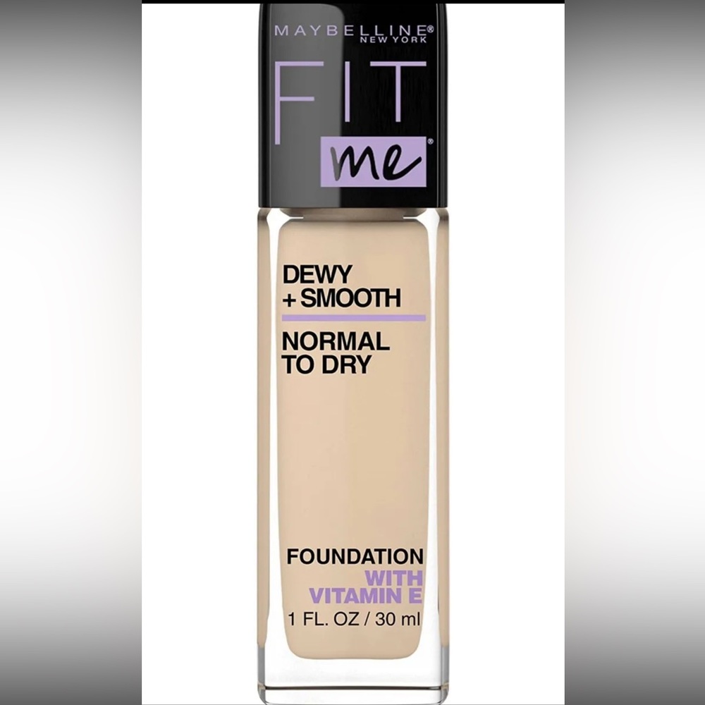 Maybelline New York Fit Me Dewy + Smooth  Foundation 1 fl oz - 120 Classic Ivory